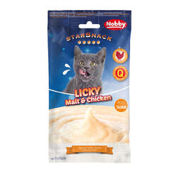 Nobby Star Snack Licky Malt&Chicken 5x15g