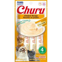 Ina.Churu Cat Snack Püree Huhn, Katzenfutter 4x 14g