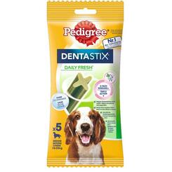 Pedigree Dentastix 5x Daylie Fresh mittelgroße Hunde 128g