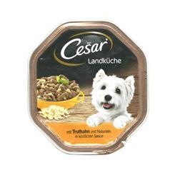 Cesar Landküche Nassfutter 150g, Truthahn & Naturreis in Sauce für Hunde