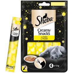 Sheba Creamy Snack mit Huhn  4x12g