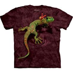 The Mountain T-Shirt Peace out Gecko  S