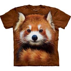 The Mountain T-Shirt Red Panda Portrait  XL