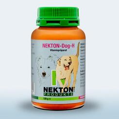 Nekton - Dog - H Vitaminpräparat zur Verbesserung von Haut und Fell für alle Hunde 120 g