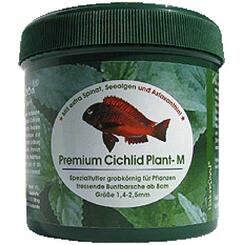 Naturefood Premium Cichlid Plant M Größe 1,2-2,2mm für Buntbarsche ab 6cm 40g
