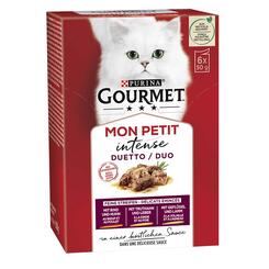 Gourmet Katzennassfutter Mon Petit Multipack Duetti Fleisch  6x50g