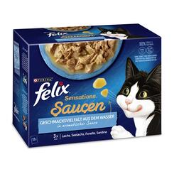  Felix Sensations Saucen Geschmackvielfalt aus dem Wasser 12 x 85 g 