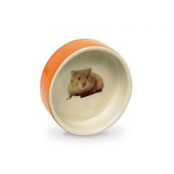 Nobby: Hamster Keramikschale, orange