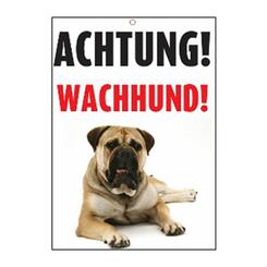 Plenty Gifts: Warnschild Achtung! Wachhund!