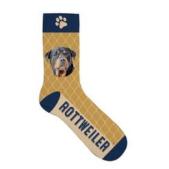 Plenty Gifts Pet Socks Rottweiler, Socken mit Hundemotiv, Göße: 36-41