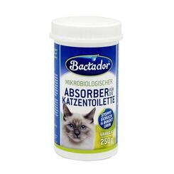 Bactador Mikrobiologischer Absorber für die Katzentoilette 250g