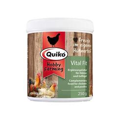 Quiko Hobby Farming Vital Fit Ergänzungsfutter für Hühner u. Geflügel 250g