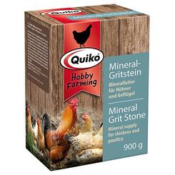 Quiko Mineral-Gritstein Mineralfutter für Hühner und Geflügel 900g