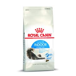 Trockenfutter Katze Royal Canin: Indoor Long Hair 35 Trockenfutter für Katzen (1 - 7 Jahren)  400 g