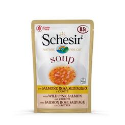 Schesir Cat Soup wilder Buckellachs Pouchbeutel  85 g