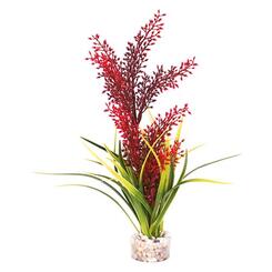 Sydeco: Tropica ca. 20cm Kunstwasserpflanze Rot  1 Stück