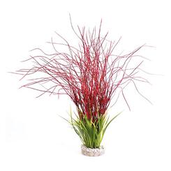 Sydeco: Hair Grass ca. 38cm Rot  1 Stück