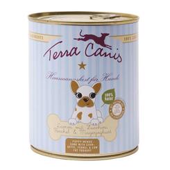 Terra Canis: Hausmannskost für Welpen Lamm mit Zuchini, Fenchel & Magerjoghurt  800 g