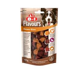 8in1 Flavours Skewer Bites, Snack für Hunde, 100 g