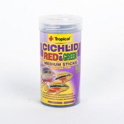 Tropical: Cichlid Red & Green Medium Sticks  90g / 250ml
