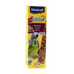 Vitakraft: Kräcker+ Dattel & Nuss für Papageien  180 g