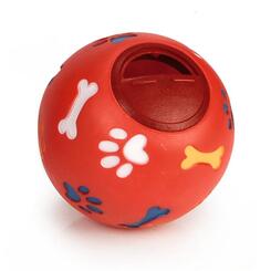 beeztees: Snackball für Hunde Ø 8 cm  Rot