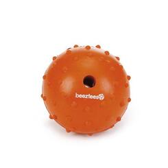 beeztees Dog Fun Rubber Ball mit Glocke, orange 7cm