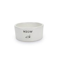 beeztees Keramiknapf Meow für Katzen 11,5 x 4 cm