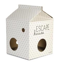 beeztees Kitten Fun Escape Haus für Katzen ca 35x35x50cm