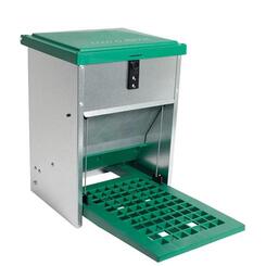 Feed-O-Matic Futterautomat mit Trittplatte für Hühner für 8kg Futter