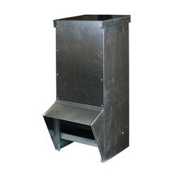 Heka Futterautomat aus Metall 5kg 15x23x38cm Fresshöhe: 7cm 7l