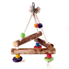 Ollesch: For Birds Vogelspielzeug aus Holz  ca. 22cm