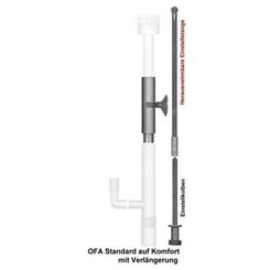 Walther: OFA Standard auf Komfort Verlängerung 10cm