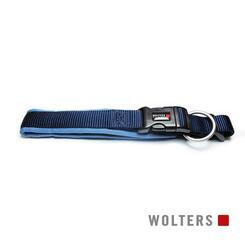  Wolters Cat & Dog Halsband Professional Gr. 2 30-35cm x 25mm  marine/hellblau 
