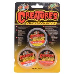 Zoo Med Creatures Food Jelly Cup 3er Pack  3x16g