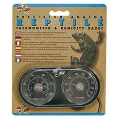 Zoo Med: Analoges Przisions Thermometer und Hygrometer