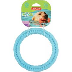 Zolux TPR Ring Moos blau Hundespielzeug  17cm