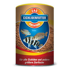 Zac: Premium Cichlidenfutter Sticks  1 l