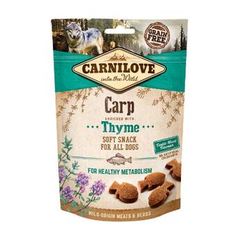 Carnilove Carp enriched with Thyme Soft Snack for all Dogs for healthy metabolism 200g