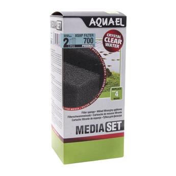 Aquael: Asap Filter 700 Filterschwamm Phosmax  2 Stück