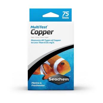  Seachem MultiTest Copper 75 Tests     