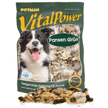 Petman Vitalpower Pansen grün Frostfutter für Hunde 1 kg