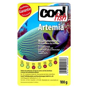Cool Fish Frostfutter Artemia -Blister-  100g