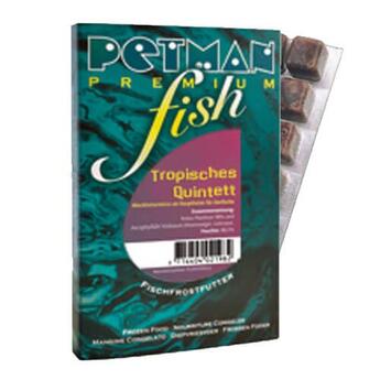 Petman fish Frostfutter Tropisches Quintett Blister  98g