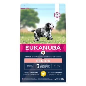 Eukanuba Caring Senior Medium Breed Hunde  3 kg