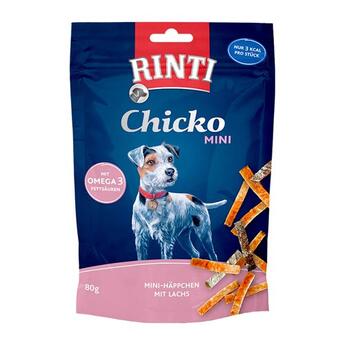 Rinti Chicko Mini, Mini-Häppchen mit Lachs, 80g