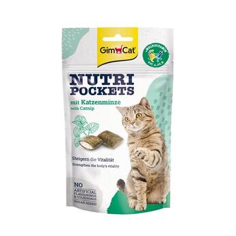 GimCat: Nutri Pockets mit Katzenminze + Multi Vitamin 60 g