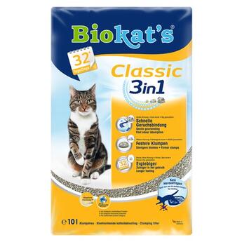 Biokat`s: Classic 3in1 10 Liter Katzenstreu