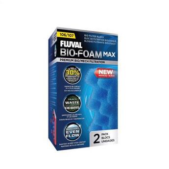 Fluval Bio-Foam Max für Außenfilter 106/107  2 Stück