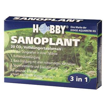 Hobby Sanoplant CO2 Volldüngertabletten  20 Stk.